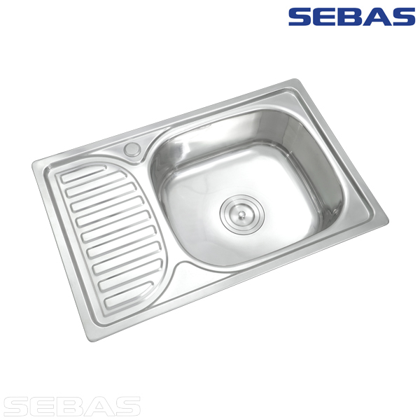 Односекционная мойка №9 3D. SEBAS