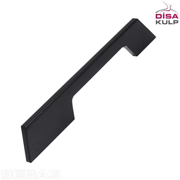 Мебельная ручка 1021 Черная. DISA