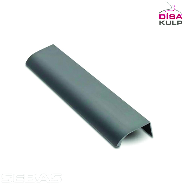Мебельная ручка 1497 Антрацит. DISA
