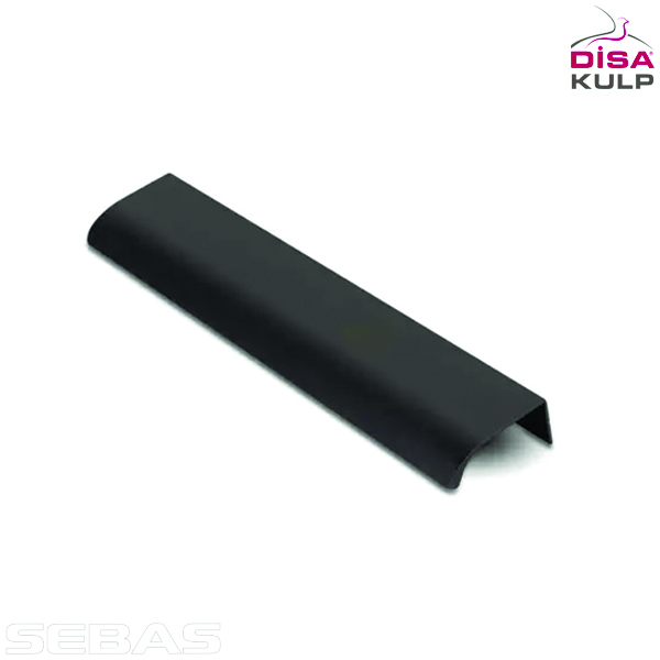 Мебельная ручка 1497 Черная. DISA