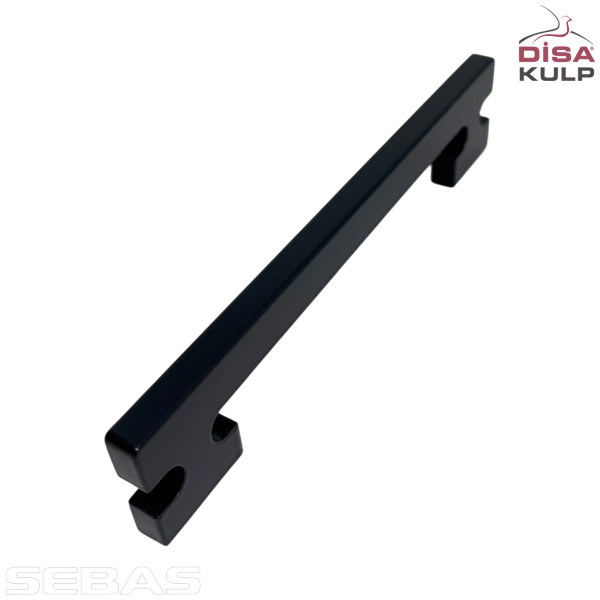 Мебельная ручка 1466 Черная. DISA