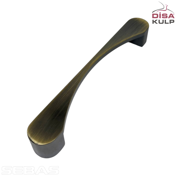 Мебельная ручка 1550 Бронза. DISA