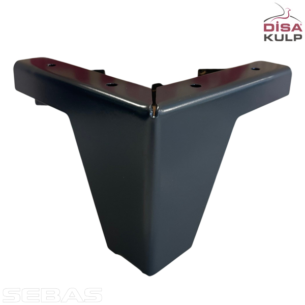 Опора мебельная DSK-9005 Антрацит. DISA