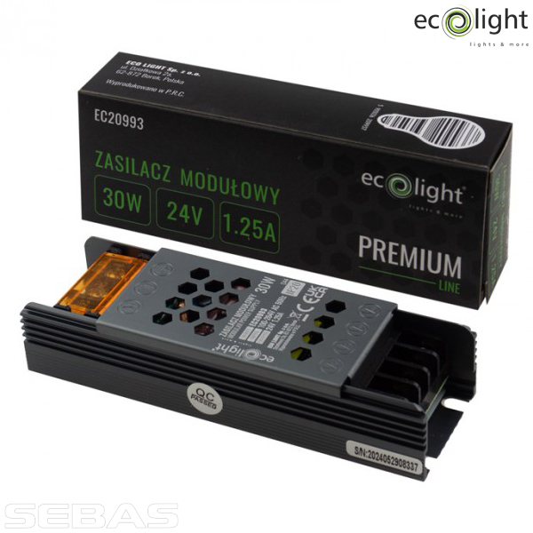 Блок питания LED PREMIUM 24V IP20. EcoLlight