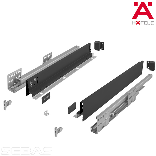 Matrix Box S Slim 16/H=64 Антрацит. HÄFELE