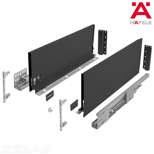 Matrix Box S Slim 16/H=167 Антрацит. HÄFELE