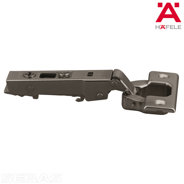 Петля накладная METALLA 540 SM CLIP Черная. HÄFELE