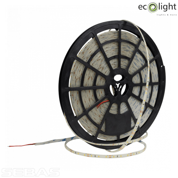 Светодиодная LED лента SMD2835 4.8W/M 300Lm/M 60Led/M 12V IP20. EcoLight